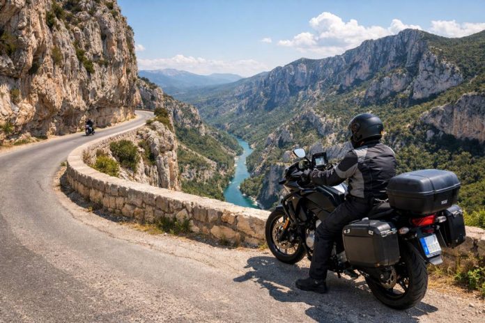 Gorges du verdon à moto : les plus belles portions à rouler