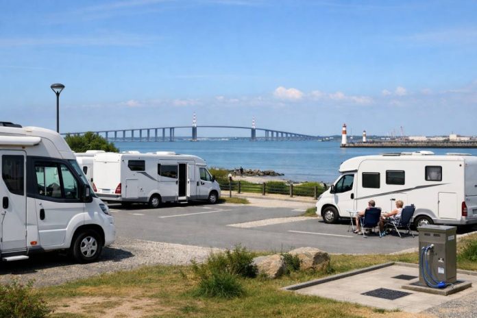 Aire camping car saint nazaire : où stationner facilement près du littoral