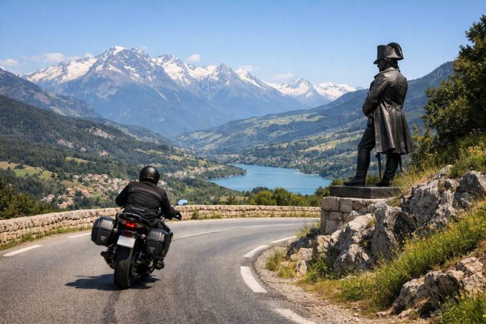 Route de napoleon moto : suivre un tracé mythique entre histoire et plaisir